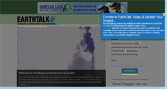 Desktop Screenshot of earthtalk.org